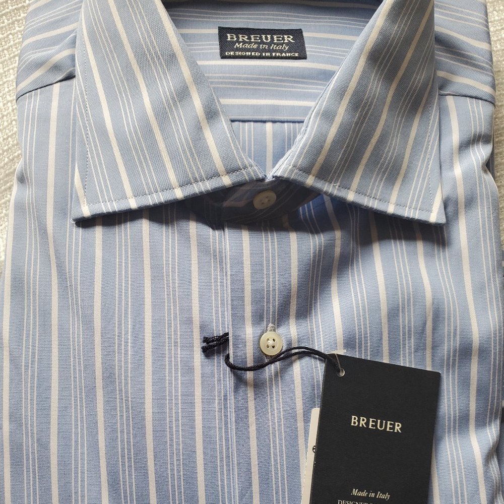 Breuer Saks Fifth Avenue Men's Dress Shirt 16.5 42